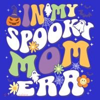In My Spooky Mom Era Halloween Groovy Mama Retro Cute Gift T-Shirt thumb 7