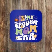 In My Spooky Mom Era Halloween Groovy Mama Retro Cute Gift Coaster thumb 0