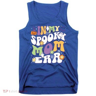 In My Spooky Mom Era Halloween Groovy Mama Retro Cute Gift Tank Top