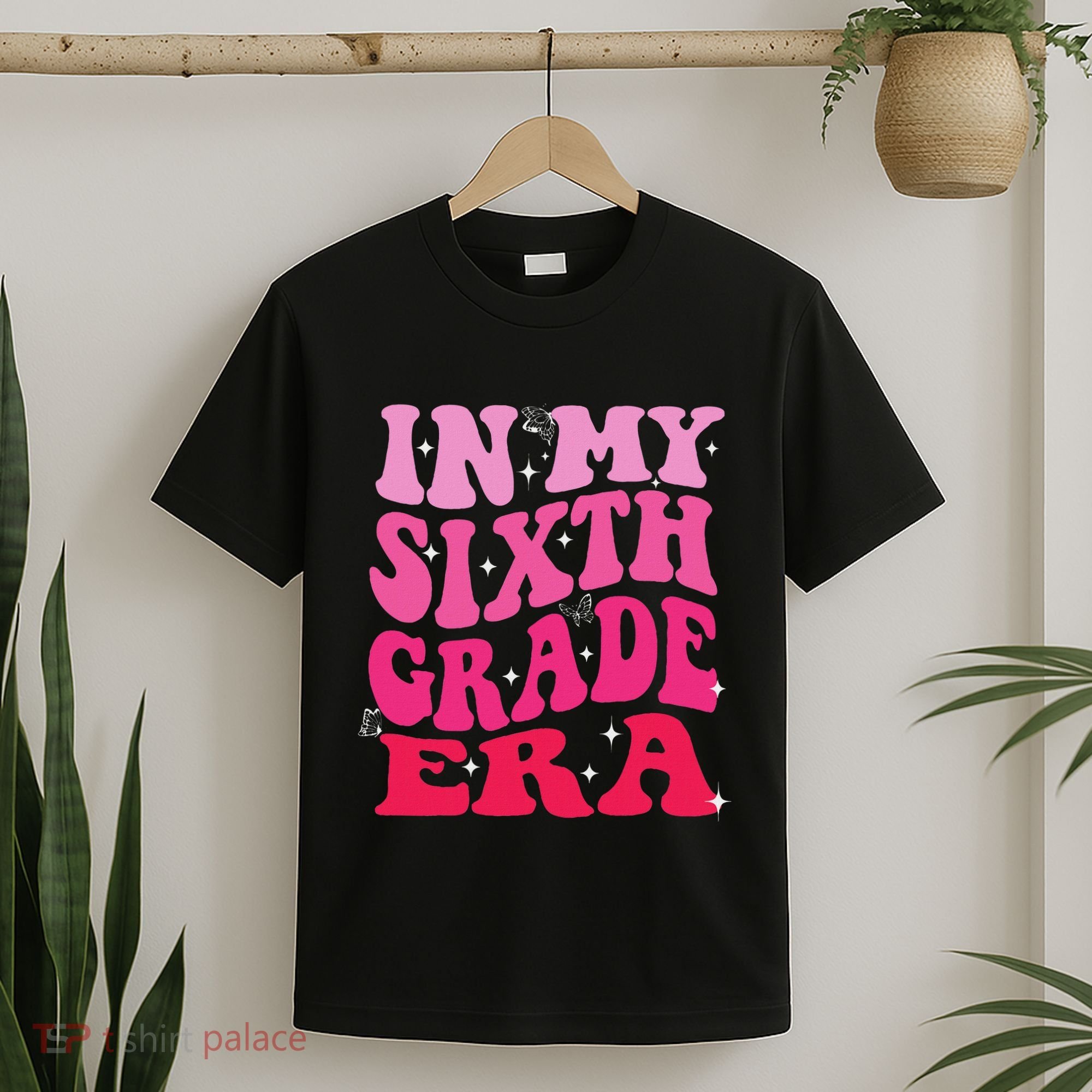 In My Sixth Grade Era Girl Back To School 6th Grade Era T-Shirt