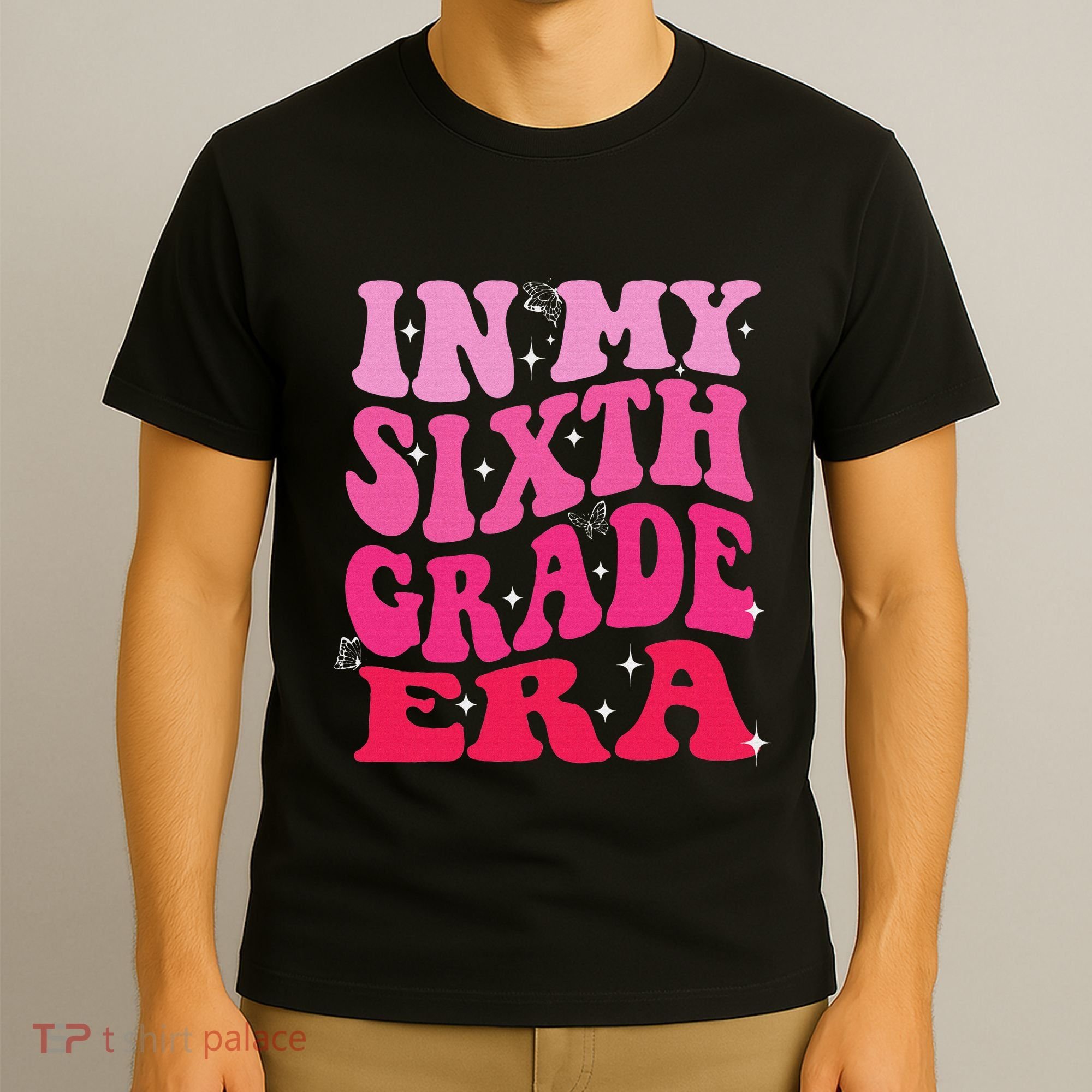 In My Sixth Grade Era Girl Back To School 6th Grade Era T-Shirt