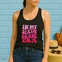 In My Sixth Grade Era Girl Back To School 6th Grade Era Women's Tank Top thumb 2