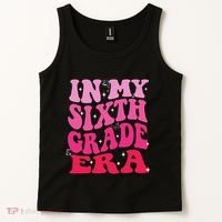 In My Sixth Grade Era Girl Back To School 6th Grade Era Tank Top thumb 2