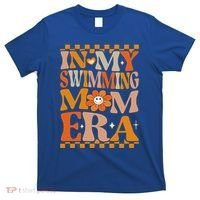 In My Swimming Mom Era Retro Groovy Hippie Swimming Cool Gift T-Shirt thumb 0