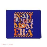 In My Swimming Mom Era Retro Groovy Hippie Swimming Cool Gift Mousepad thumb 0