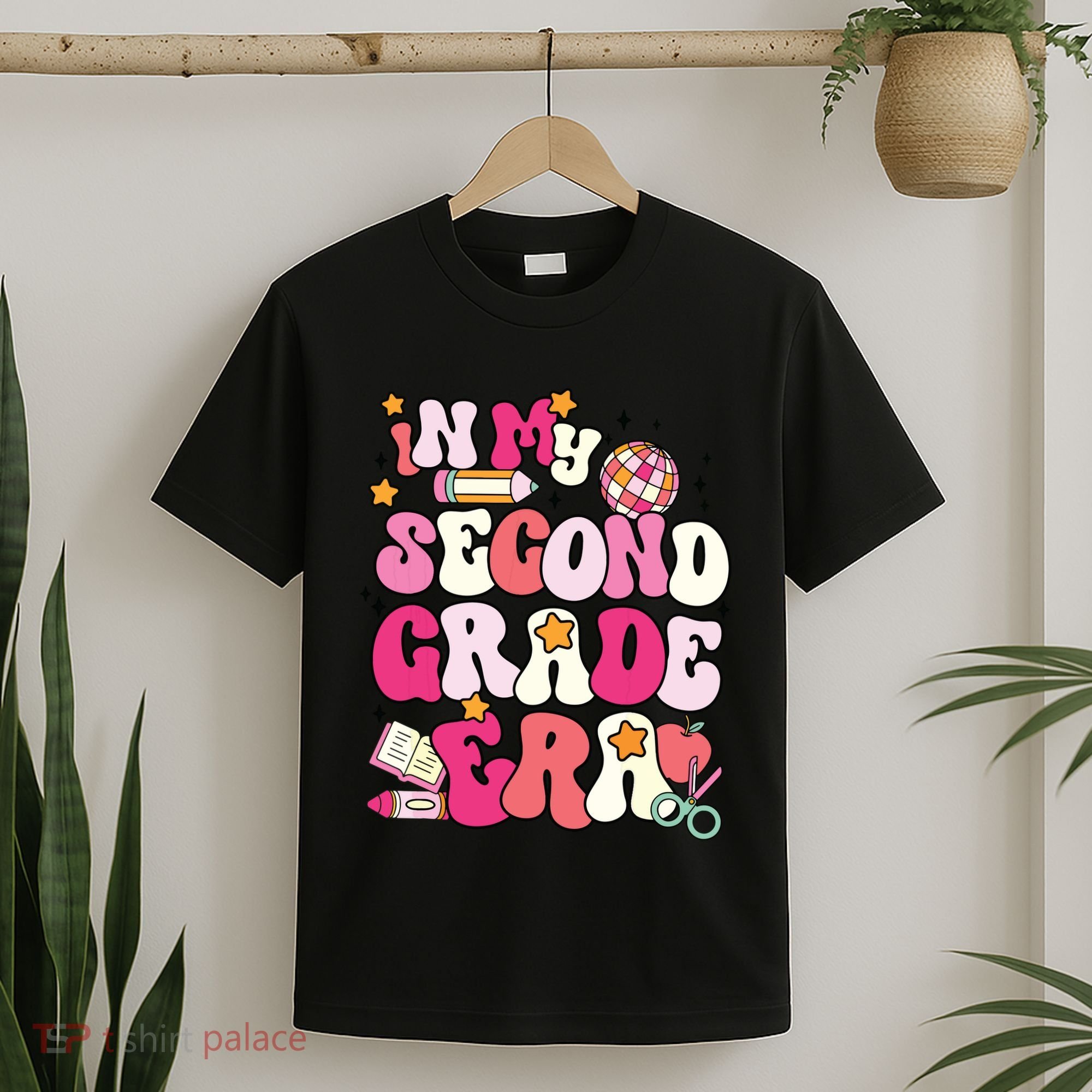 In My Second Grade Era Girl Back To School 2nd Grade Teacher T-Shirt