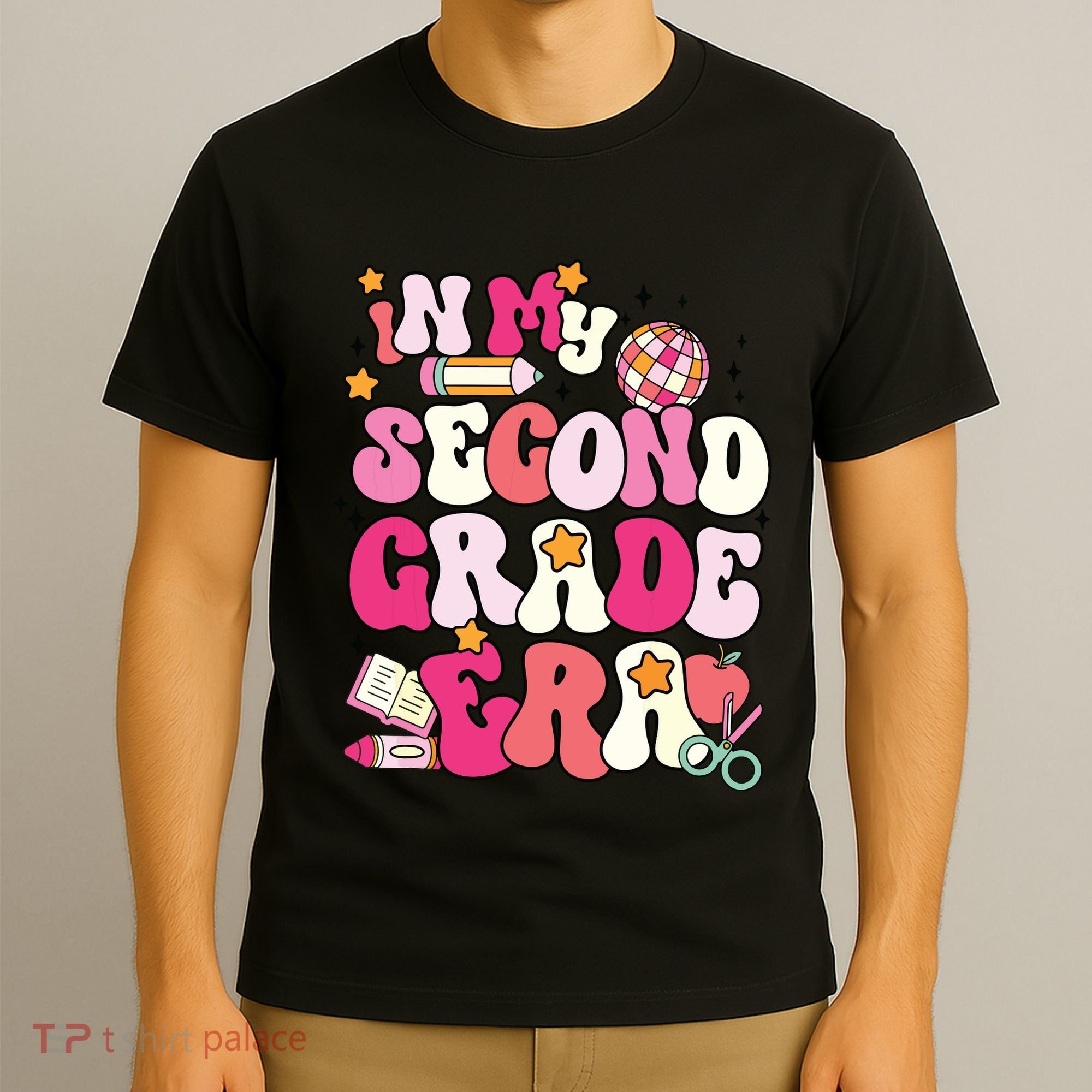 In My Second Grade Era Girl Back To School 2nd Grade Teacher T-Shirt