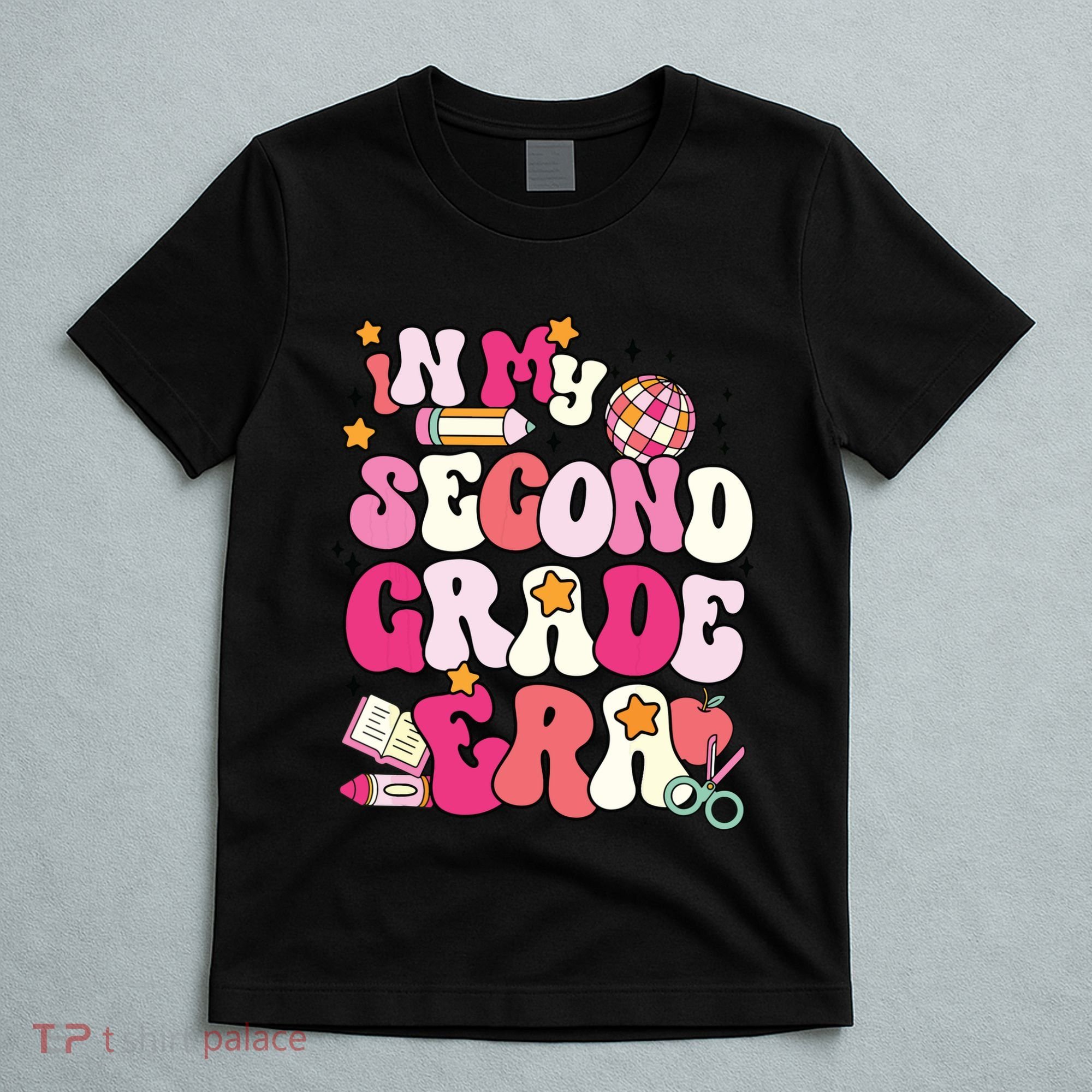 In My Second Grade Era Girl Back To School 2nd Grade Teacher T-Shirt