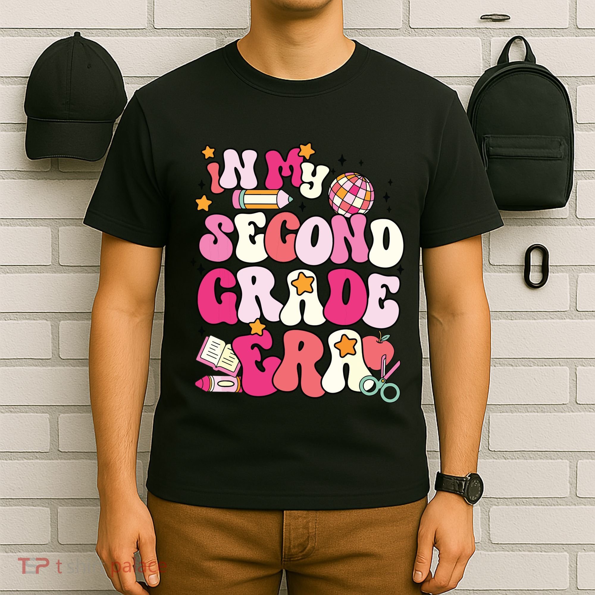 In My Second Grade Era Girl Back To School 2nd Grade Teacher T-Shirt