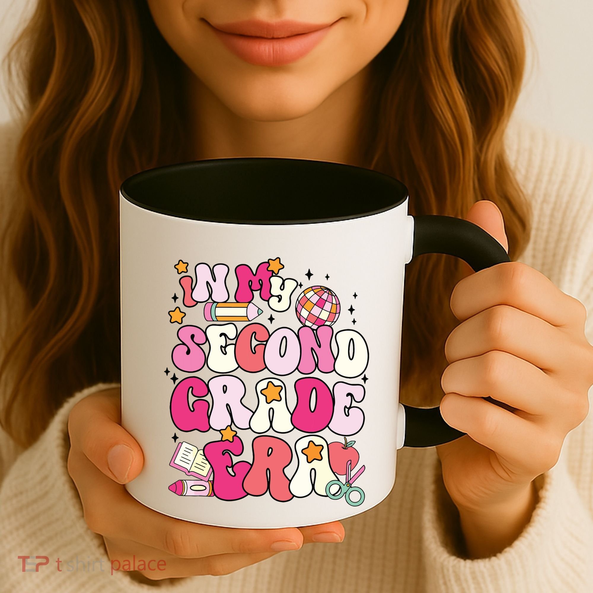 In My Second Grade Era Girl Back To School 2nd Grade Teacher Coffee Mug