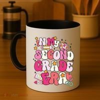 In My Second Grade Era Girl Back To School 2nd Grade Teacher Coffee Mug thumb 4