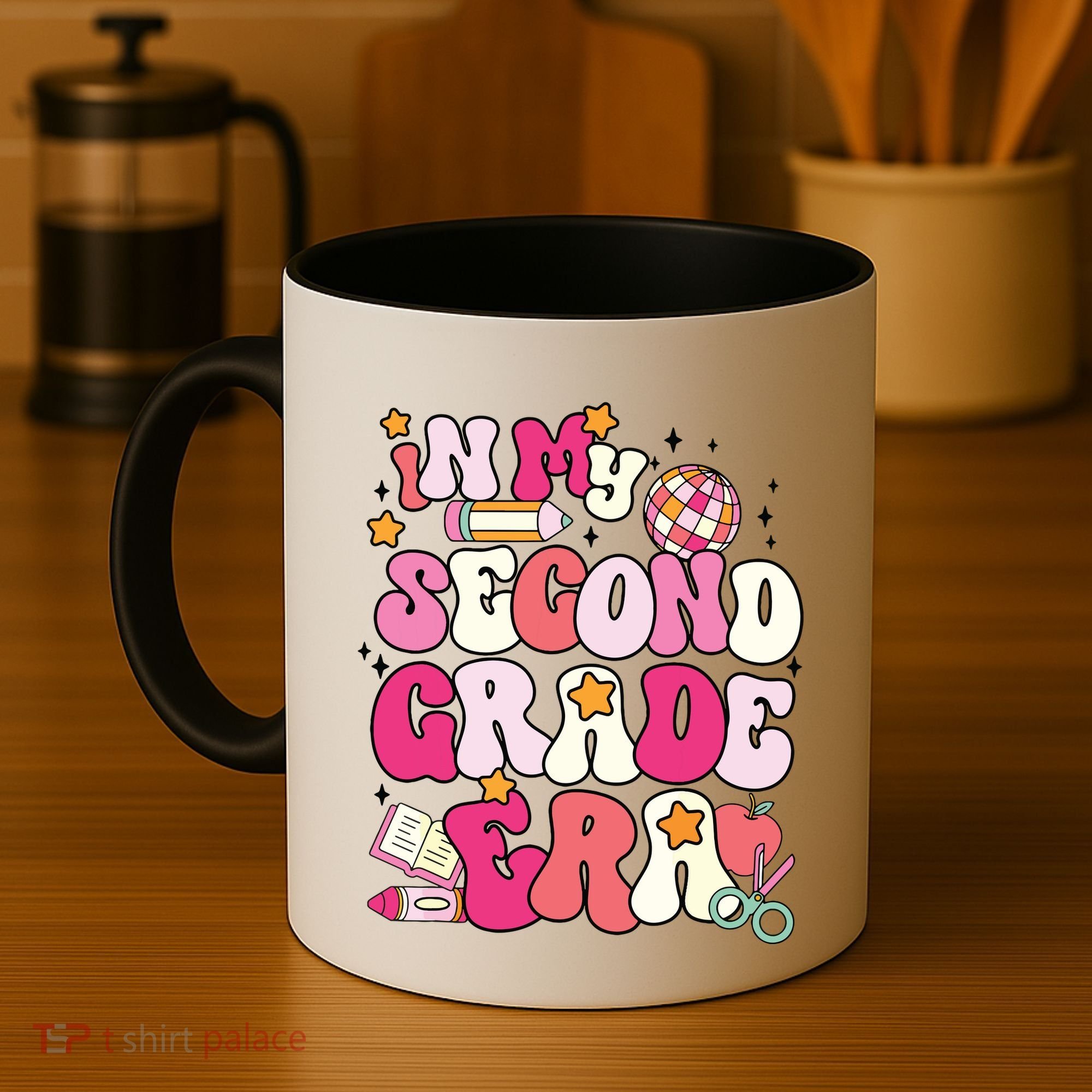 In My Second Grade Era Girl Back To School 2nd Grade Teacher Coffee Mug