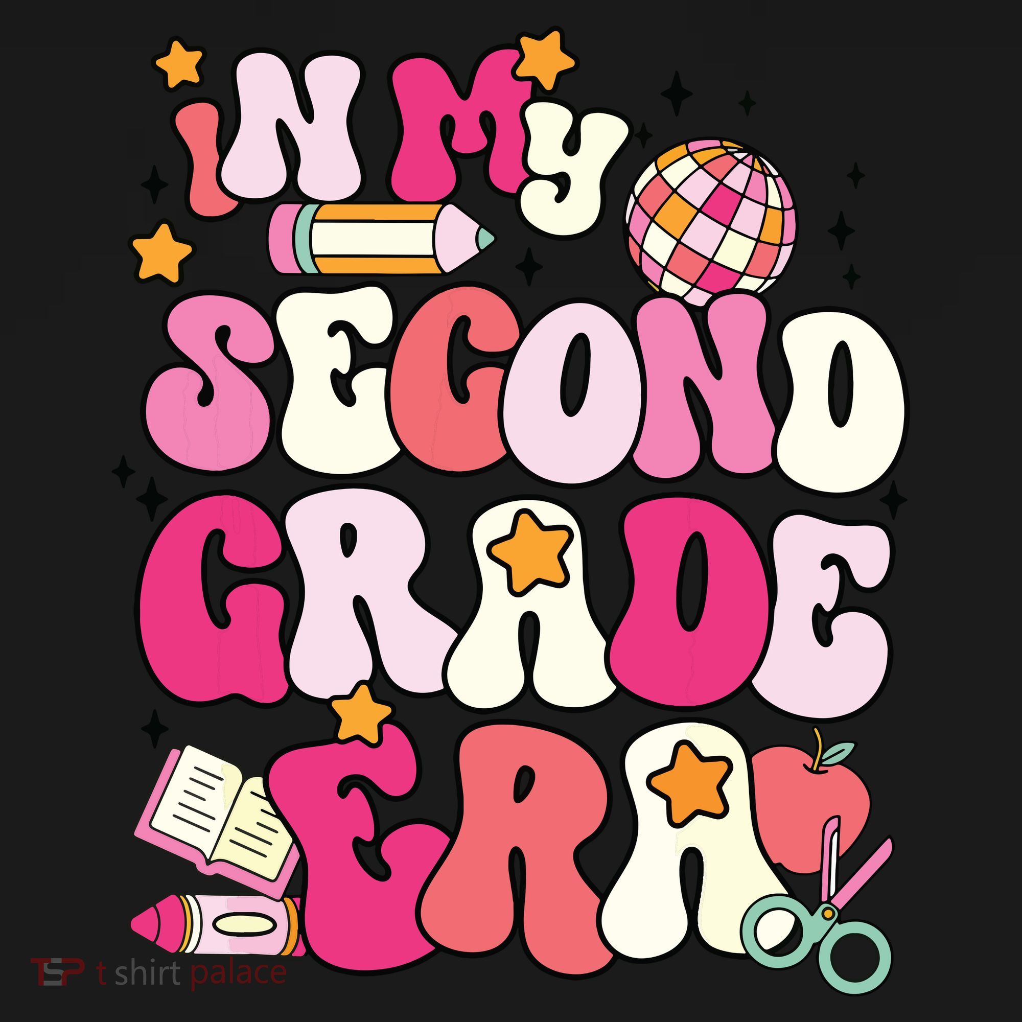 In My Second Grade Era Girl Back To School 2nd Grade Teacher Women's Hoodie