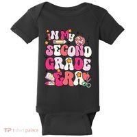 In My Second Grade Era Girl Back To School 2nd Grade Teacher Baby Bodysuit thumb 0