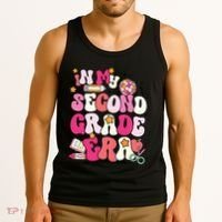 In My Second Grade Era Girl Back To School 2nd Grade Teacher Tank Top thumb 3