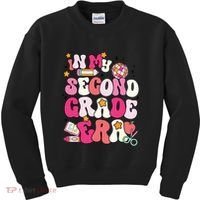 In My Second Grade Era Girl Back To School 2nd Grade Teacher Kids Sweatshirt thumb 0