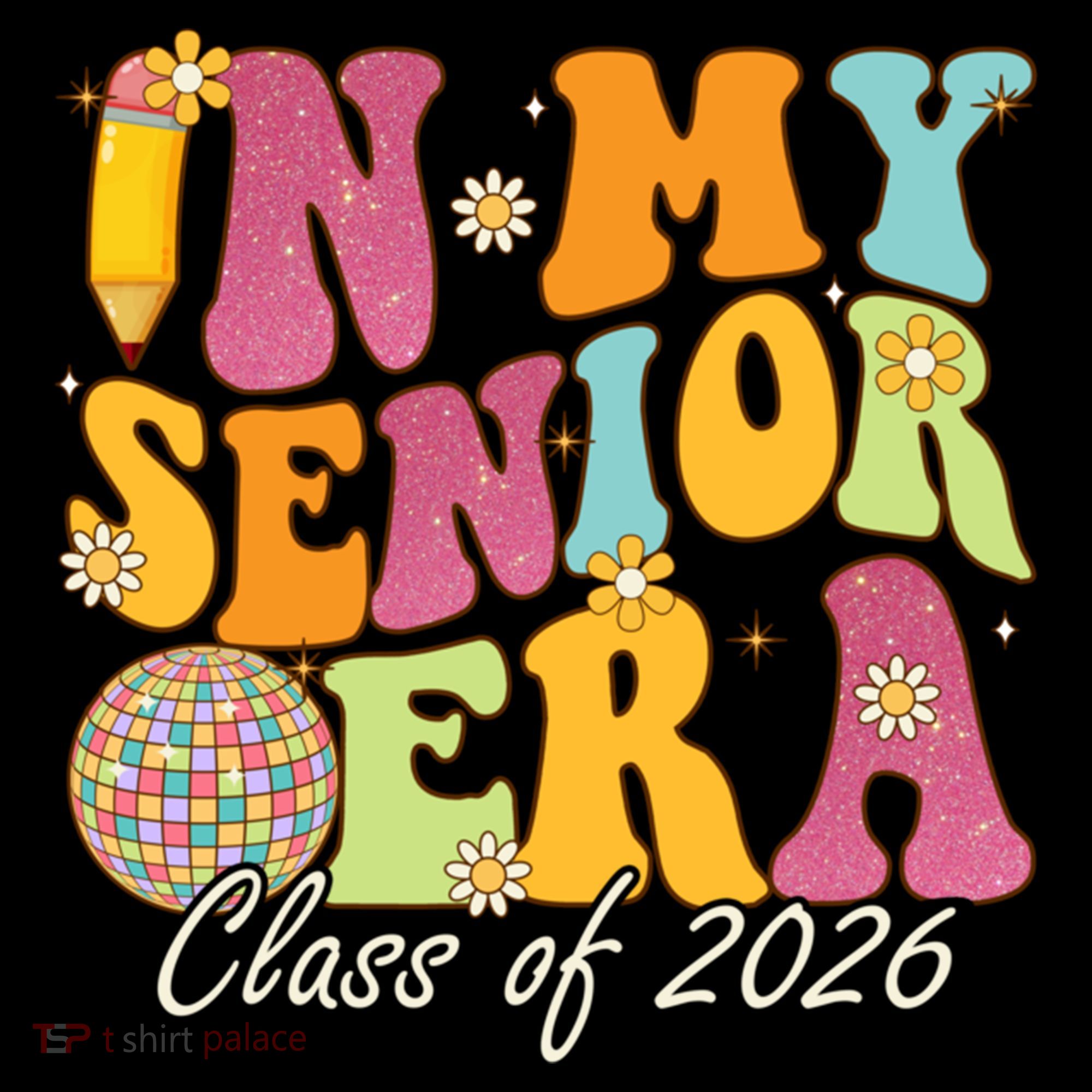 In My Senior Era Class Of 2026 Graduate Retro Groovy Funny Gift Coffee Mug