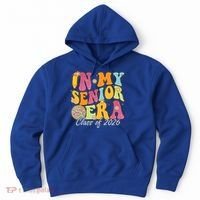 In My Senior Era Class Of 2026 Graduate Retro Groovy Funny Gift Hoodie thumb 0