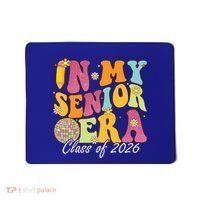 In My Senior Era Class Of 2026 Graduate Retro Groovy Funny Gift Mousepad thumb 0