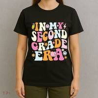 In My Second Grade Era 2nd Grade Girl Teacher Back To School T-Shirt thumb 4