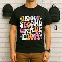 In My Second Grade Era 2nd Grade Girl Teacher Back To School T-Shirt thumb 6