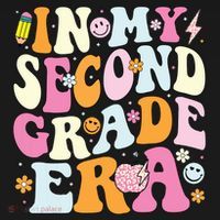 In My Second Grade Era 2nd Grade Girl Teacher Back To School Women's Tank Top thumb 5