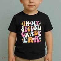 In My Second Grade Era 2nd Grade Girl Teacher Back To School Toddler T-Shirt thumb 2