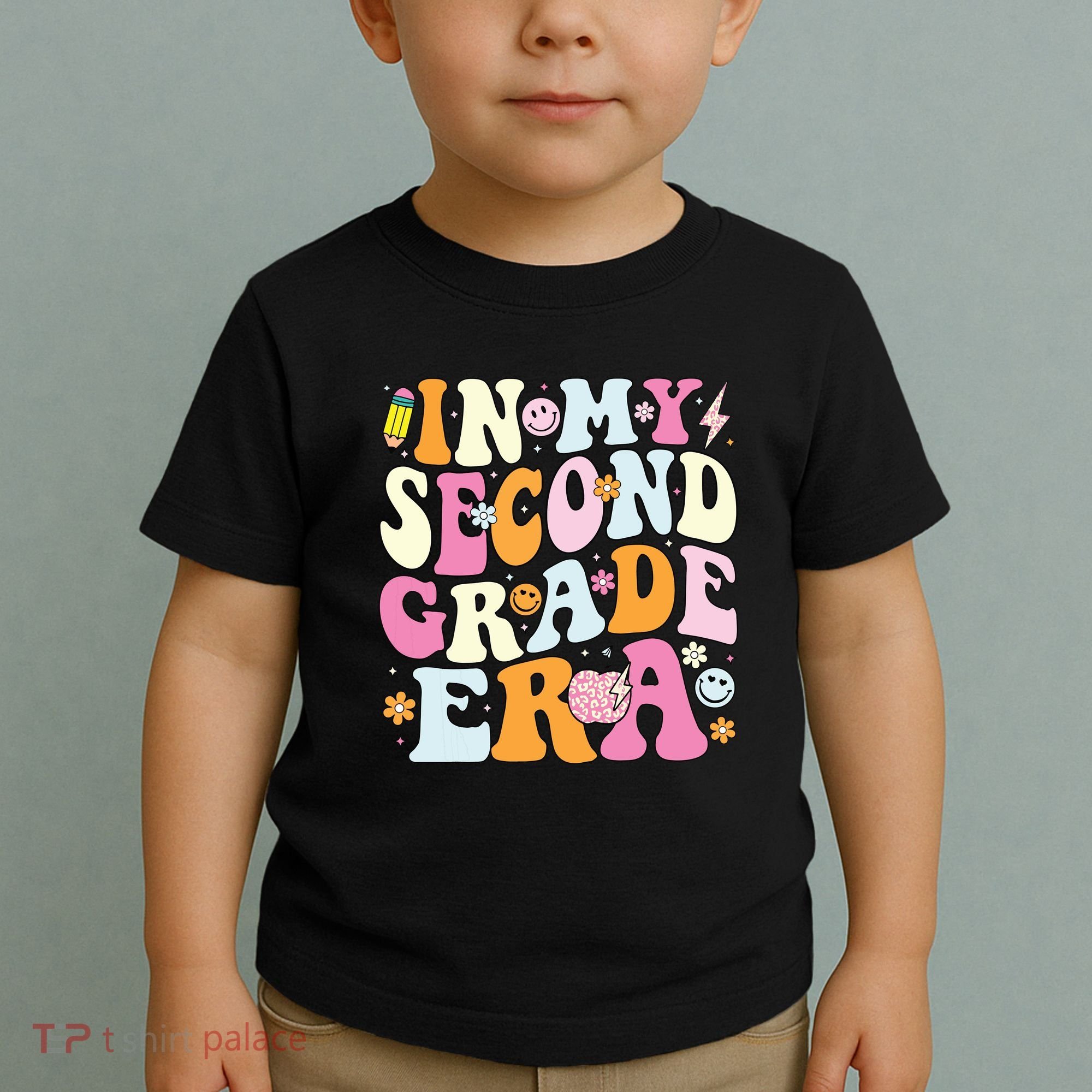 In My Second Grade Era 2nd Grade Girl Teacher Back To School Toddler T-Shirt