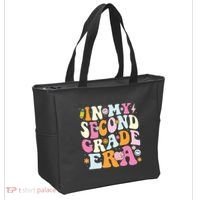 In My Second Grade Era 2nd Grade Girl Teacher Back To School Tote Bag thumb 2