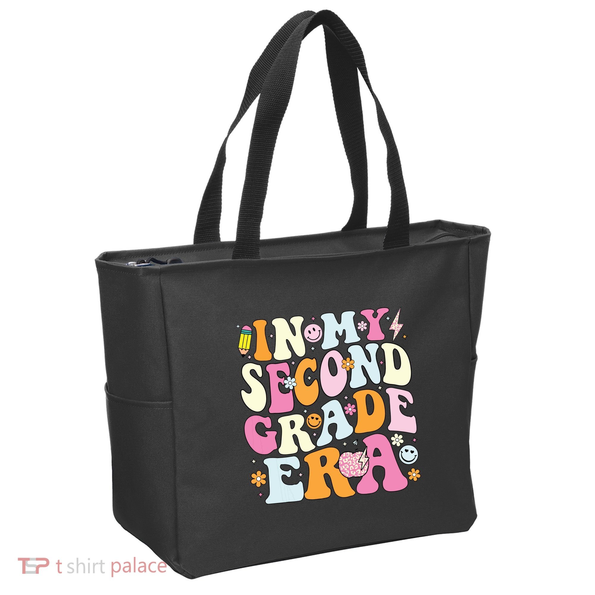 In My Second Grade Era 2nd Grade Girl Teacher Back To School Tote Bag