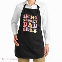 In My Spooky Dad Era Halloween Funny Father Apron thumb 2