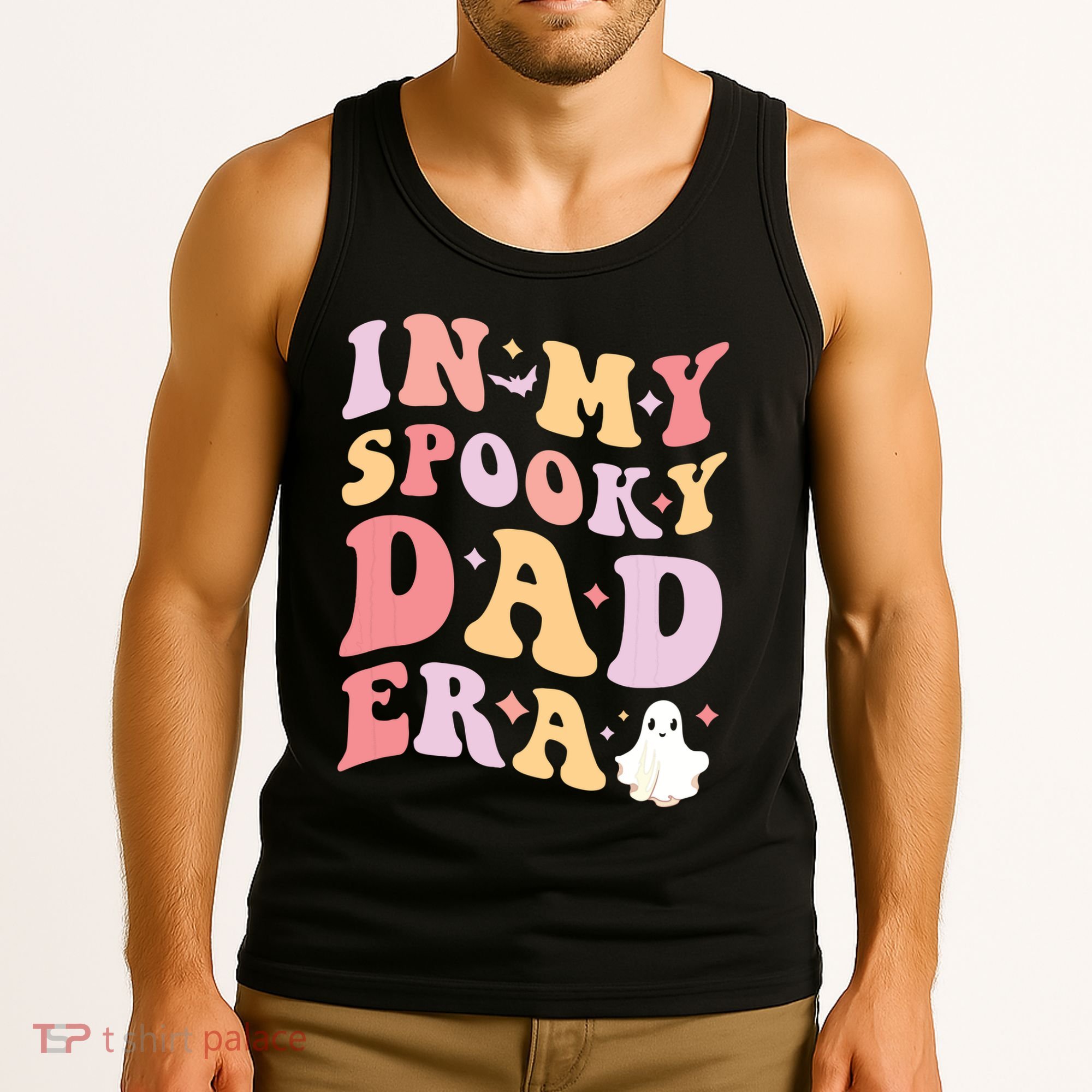 In My Spooky Dad Era Halloween Funny Father Tank Top