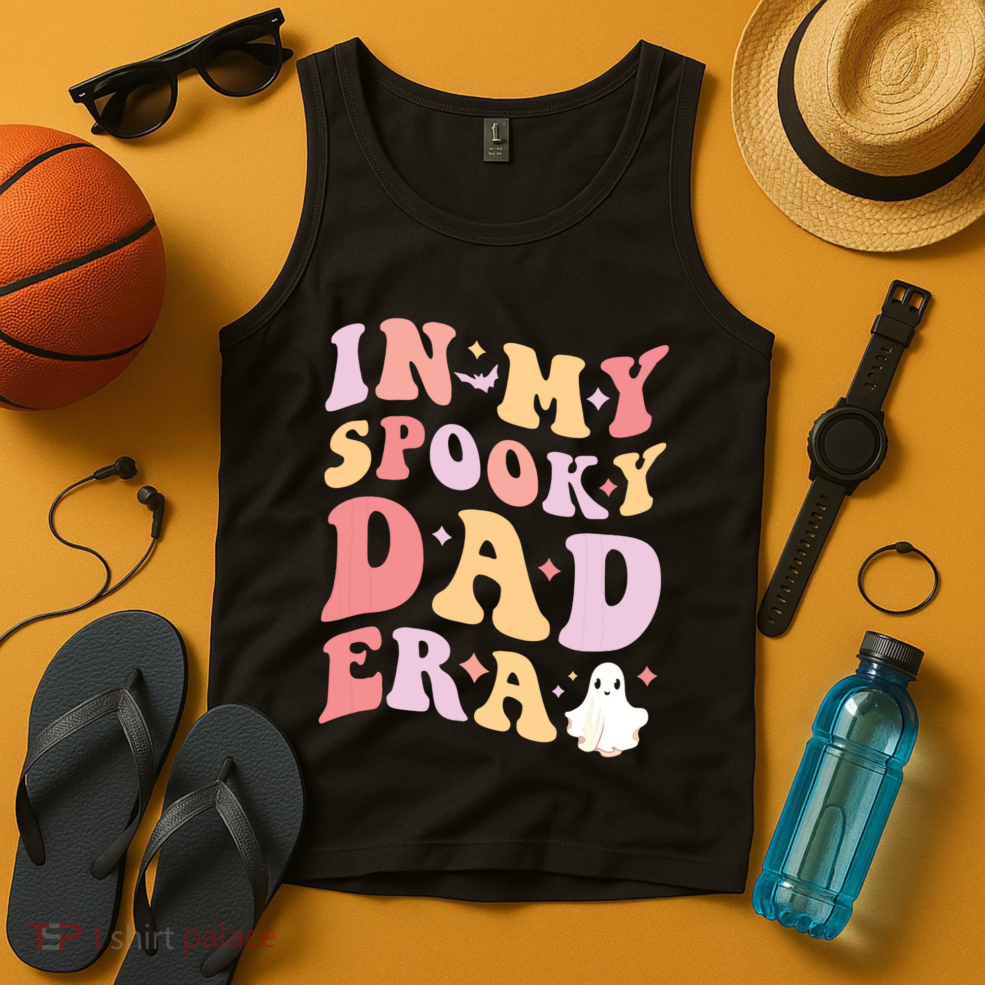 In My Spooky Dad Era Halloween Funny Father Tank Top