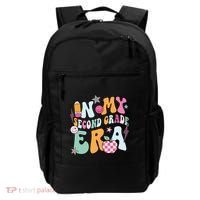 In My Second Grade Era Back To School Retro Groovy 2nd Grade Backpack thumb 0
