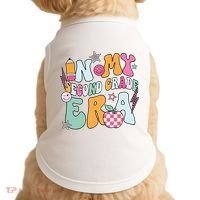 In My Second Grade Era Back To School Retro Groovy 2nd Grade Doggie Tank thumb 0