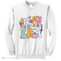In My Second Grade Era Back To School Retro Groovy 2nd Grade Sweatshirt thumb 0