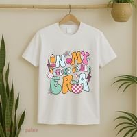 In My Second Grade Era Back To School Retro Groovy 2nd Grade T-Shirt thumb 2