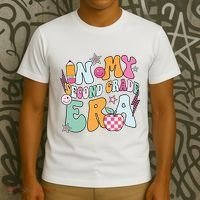 In My Second Grade Era Back To School Retro Groovy 2nd Grade T-Shirt thumb 3