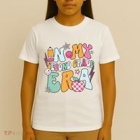 In My Second Grade Era Back To School Retro Groovy 2nd Grade T-Shirt thumb 4