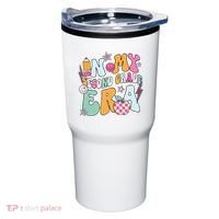 In My Second Grade Era Back To School Retro Groovy 2nd Grade Tumbler thumb 0