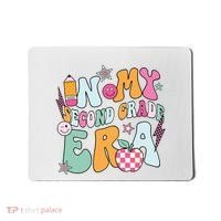 In My Second Grade Era Back To School Retro Groovy 2nd Grade Mousepad thumb 0