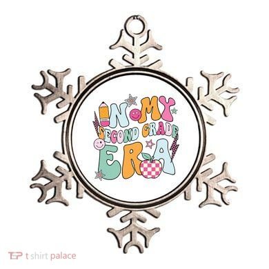 In My Second Grade Era Back To School Retro Groovy 2nd Grade Ornament