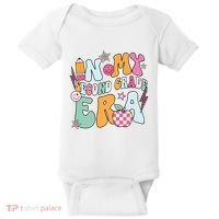 In My Second Grade Era Back To School Retro Groovy 2nd Grade Baby Bodysuit thumb 0