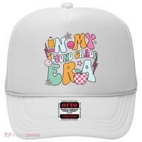 In My Second Grade Era Back To School Retro Groovy 2nd Grade Hat thumb 0