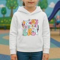 In My Second Grade Era Back To School Retro Groovy 2nd Grade Kids Hoodie thumb 3