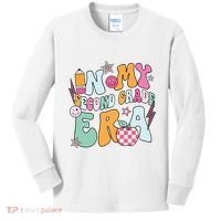 In My Second Grade Era Back To School Retro Groovy 2nd Grade Kids Long Sleeve Shirt thumb 0