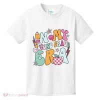 In My Second Grade Era Back To School Retro Groovy 2nd Grade Kids T-Shirt thumb 0