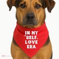 In My Self Love Era USA-Made Doggie Bandana thumb 1