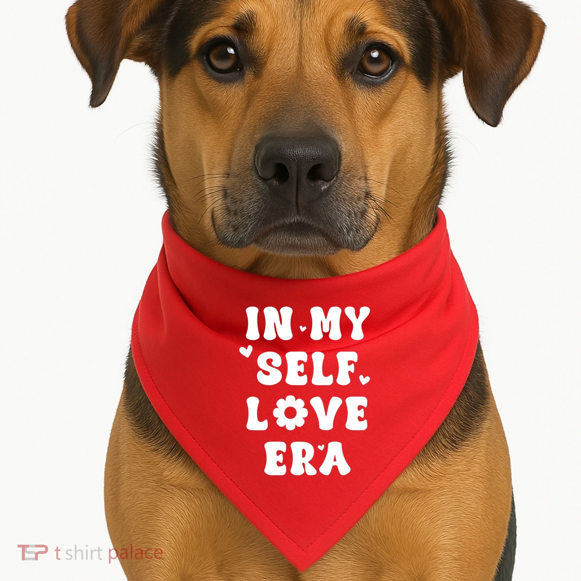 In My Self Love Era USA-Made Doggie Bandana