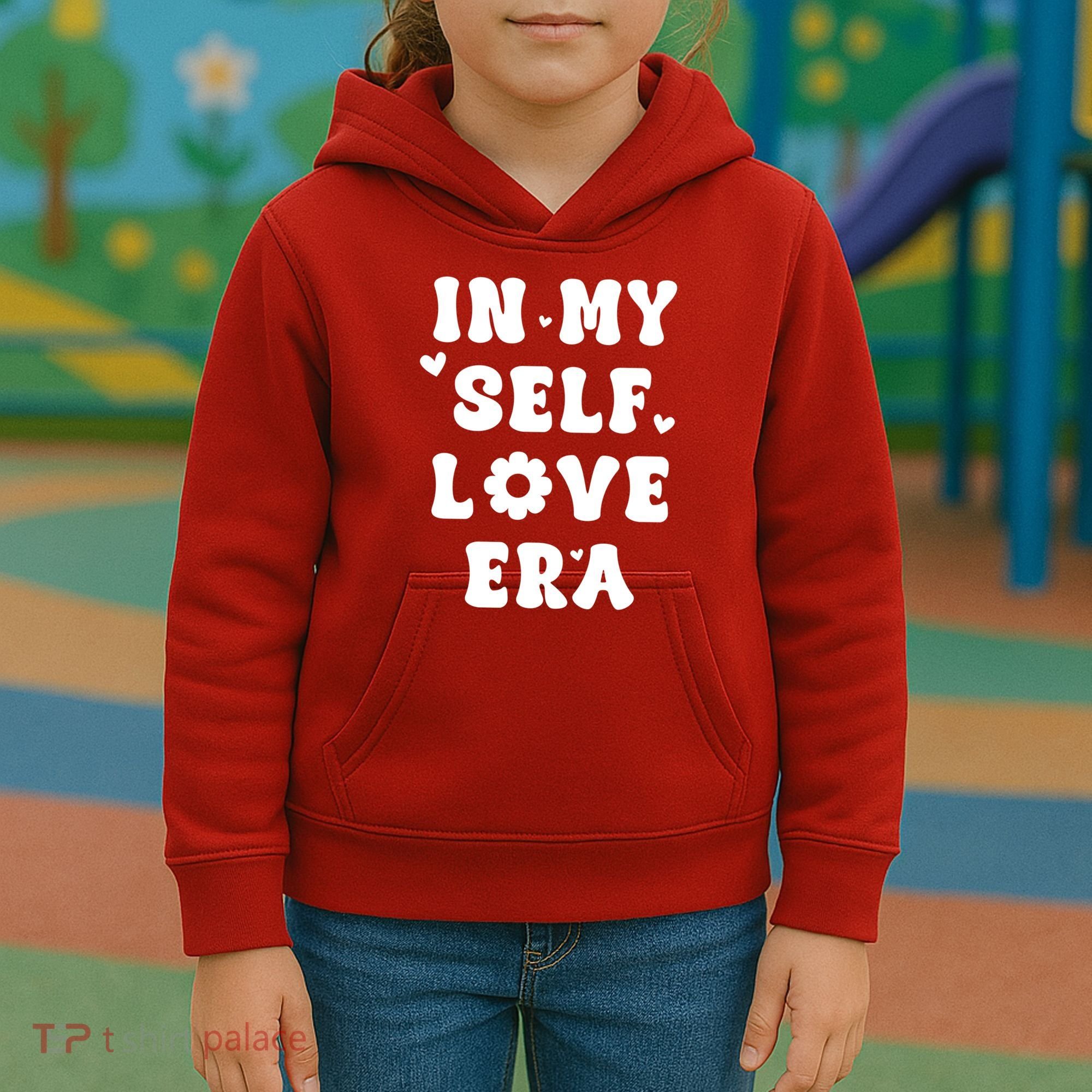 In My Self Love Era Kids Hoodie